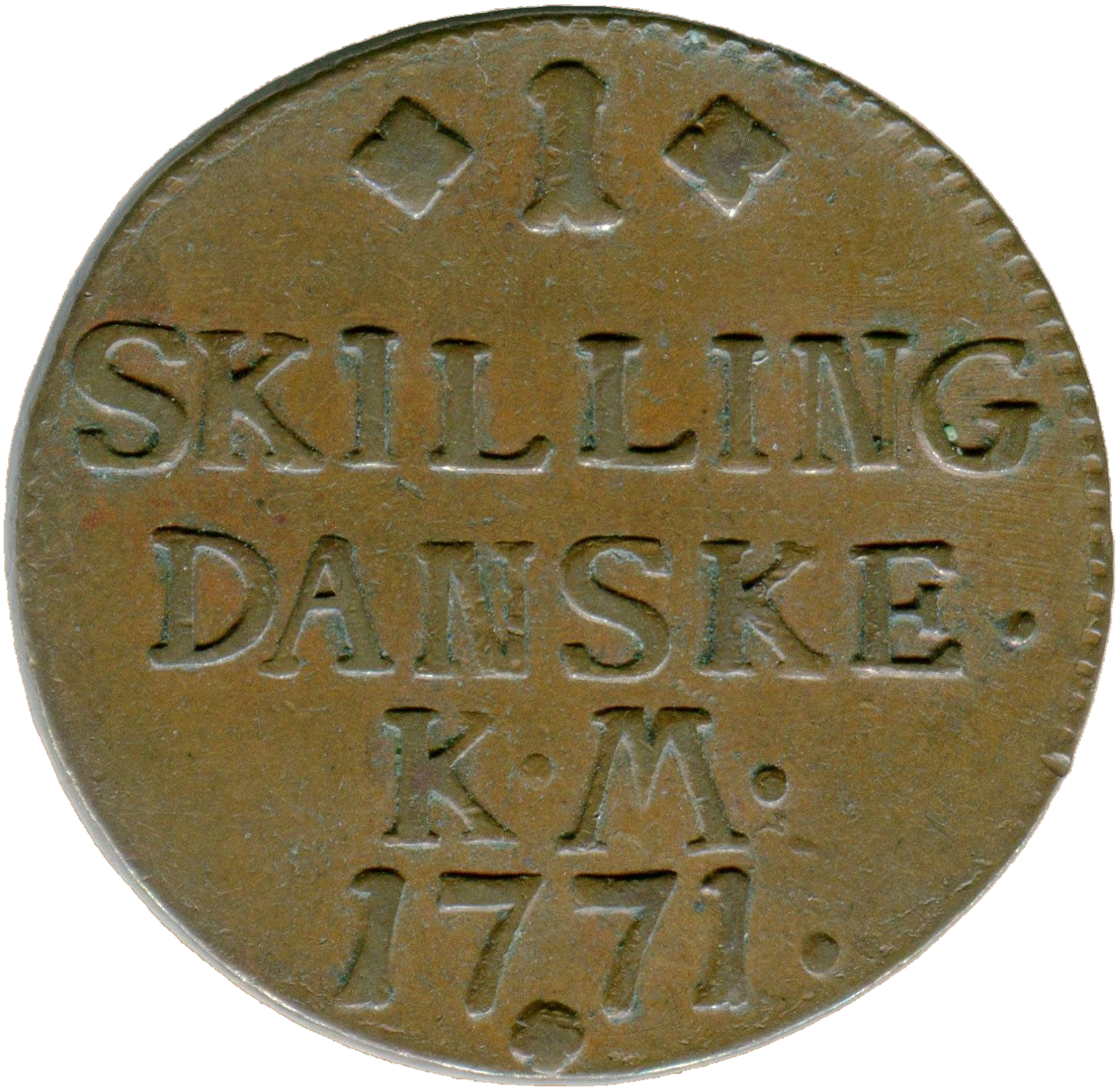 Reverse die C813, Copenhagen Type 8